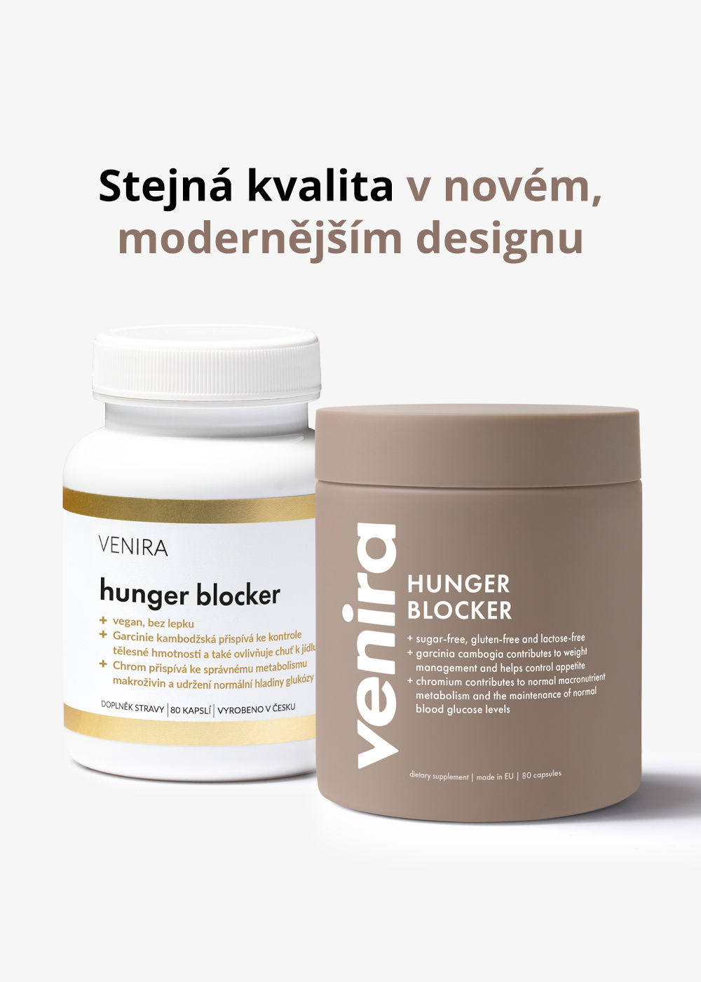 VENIRA hunger blocker, 80 kapslí