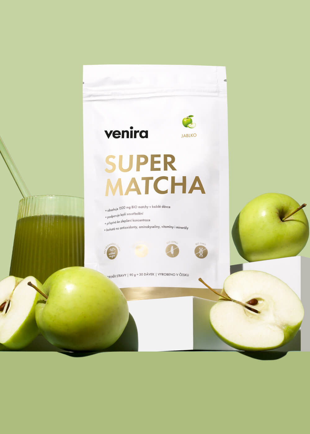 VENIRA super matcha, jablko, 90 g
