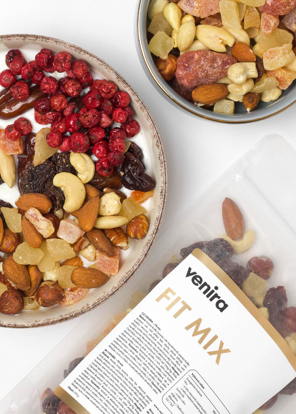 VENIRA fit mix ořechů a sušeného ovoce — náhled 2
