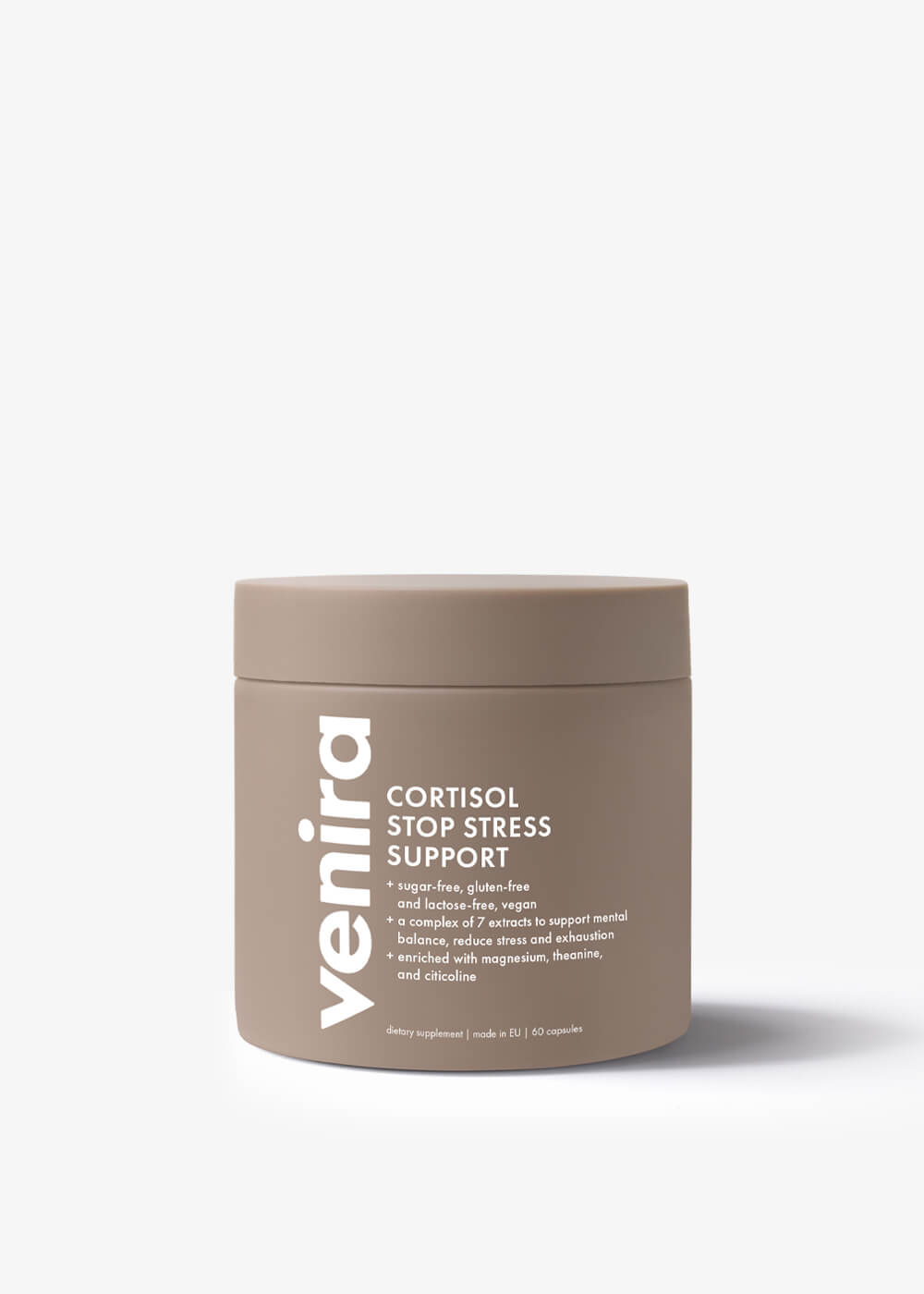 VENIRA kortizol & stop stres - support, 60 kapslí