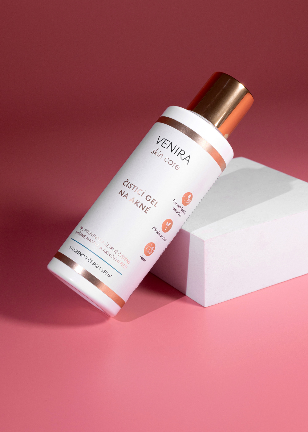 VENIRA čisticí gel na akné - 150 ml