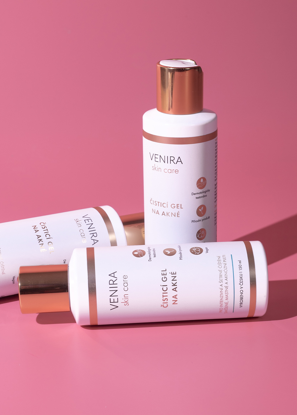 VENIRA čisticí gel na akné - 150 ml