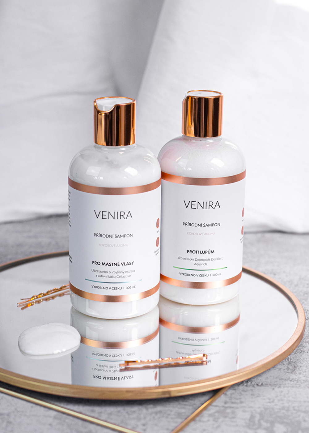 VENIRA přírodní šampon pro proti lupům - 300 ml