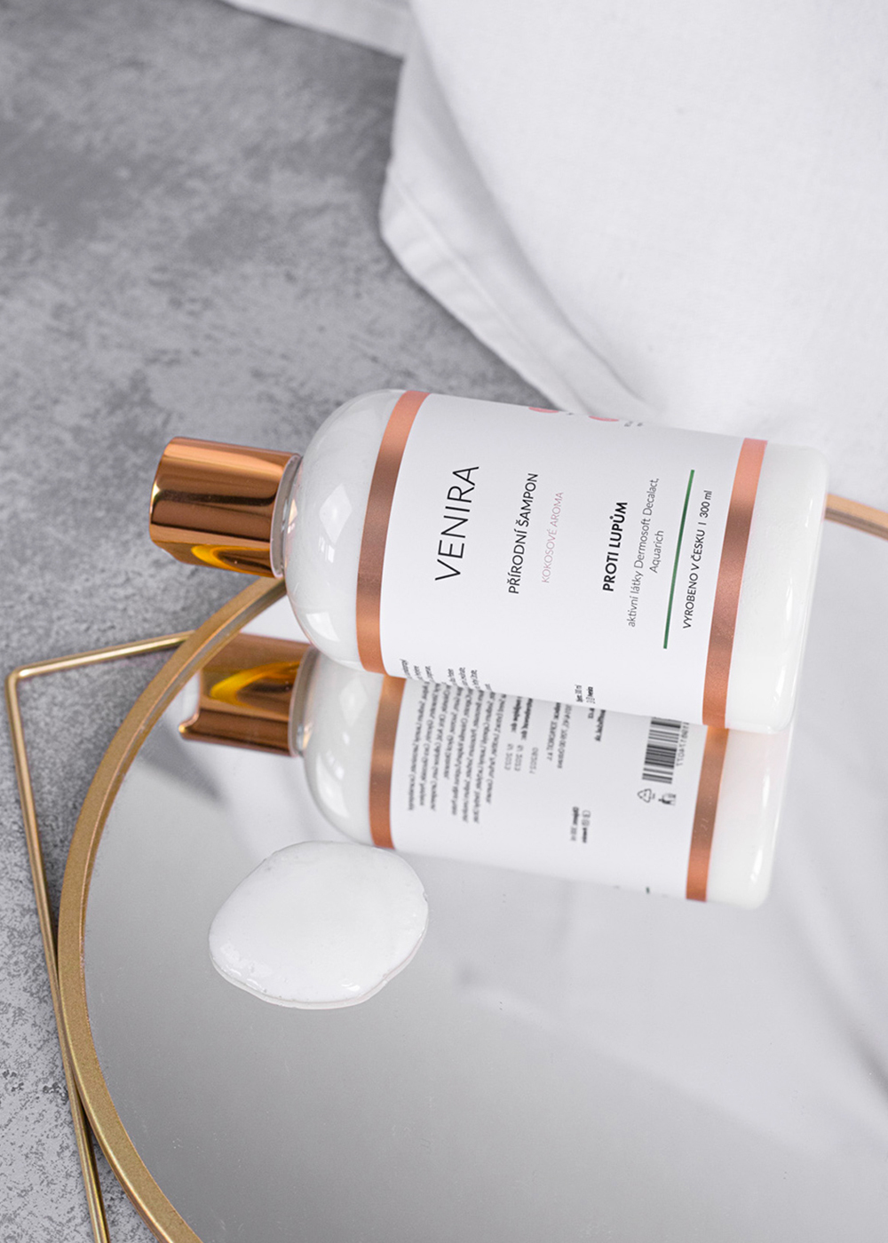 VENIRA přírodní šampon pro proti lupům - 300 ml