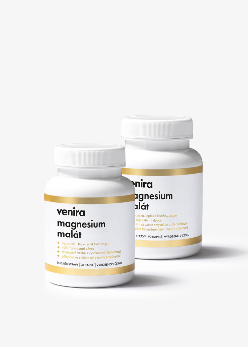 VENIRA energy magnesium malát, 180 kapslí 180 kapslí