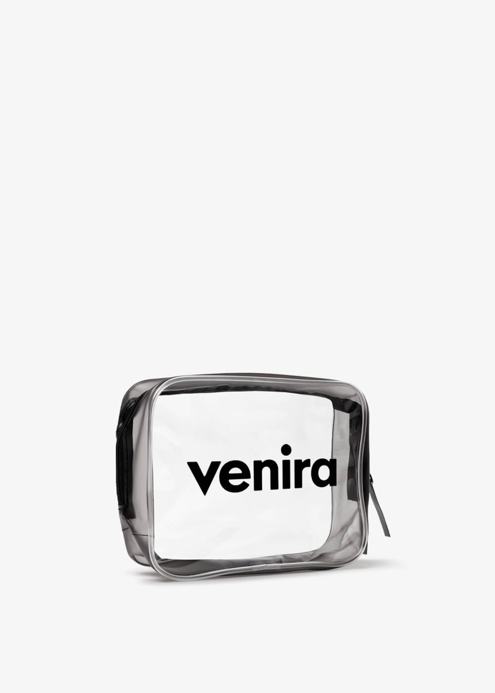 VENIRA kosmetická taška, průhledná, černá, vel. S průhledná, černá, vel. S