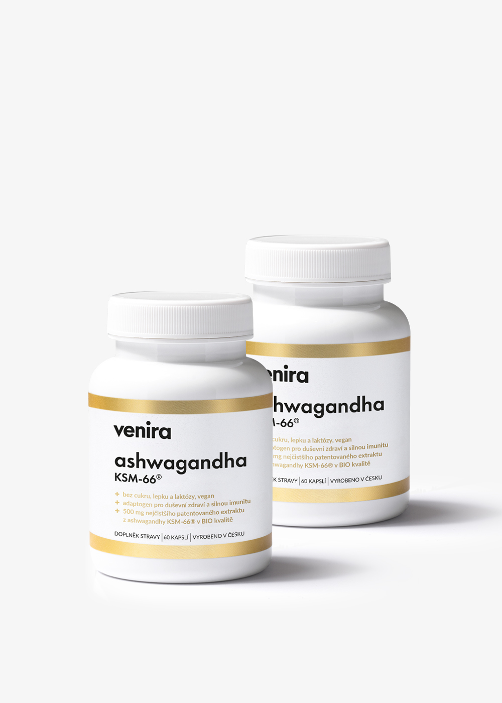 VENIRA ashwagandha KSM-66®, 120 kapslí 120 kapslí