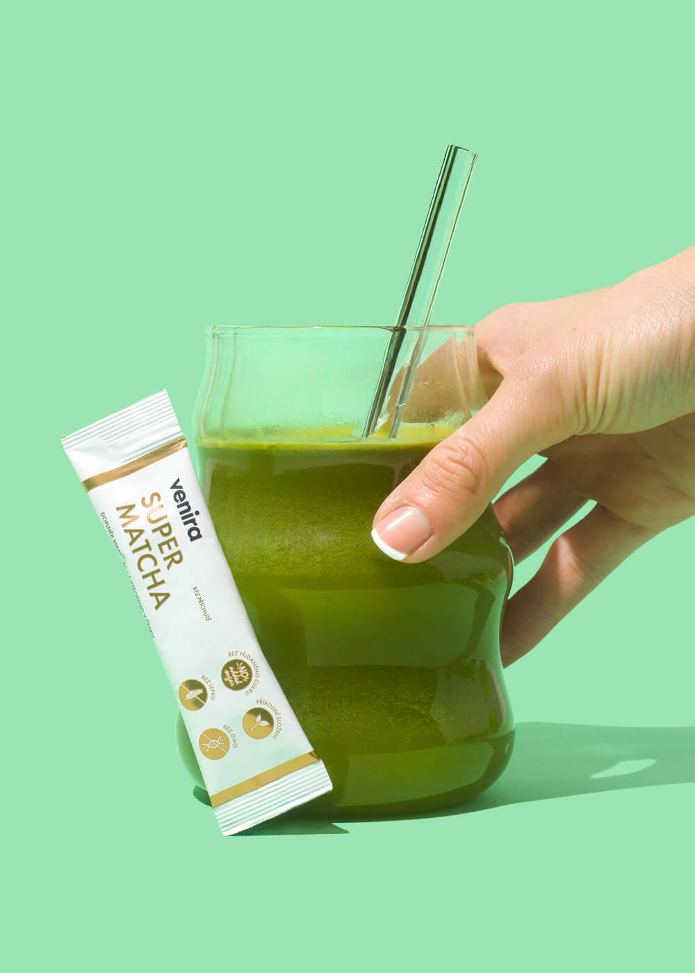 VENIRA super matcha - vzorek, bez příchutě, 1,5 g