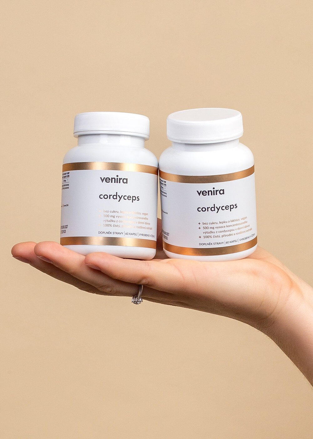 VENIRA cordyceps - 60 kapslí