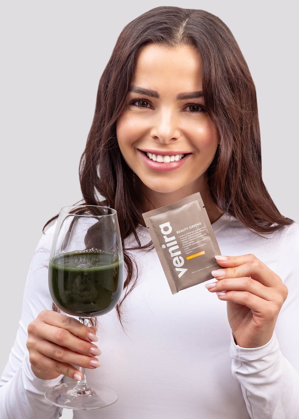VENIRA beauty greens pro ženy - vzorek, mango a maracuja, 8,8 g