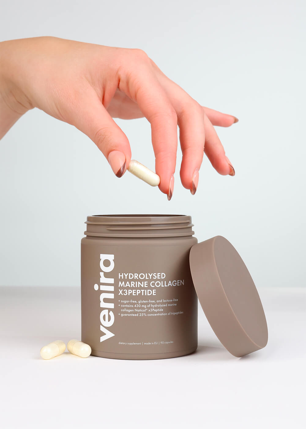 VENIRA hydrolyzovaný mořský kolagen x3Peptide, 90 kapslí