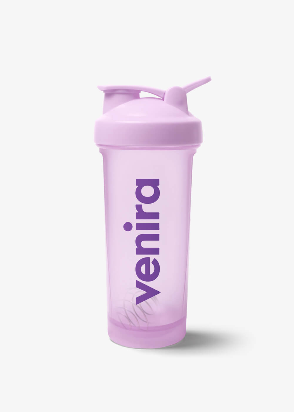 VENIRA shaker PRO s poutkem, fialový - 600 ml 600 ml