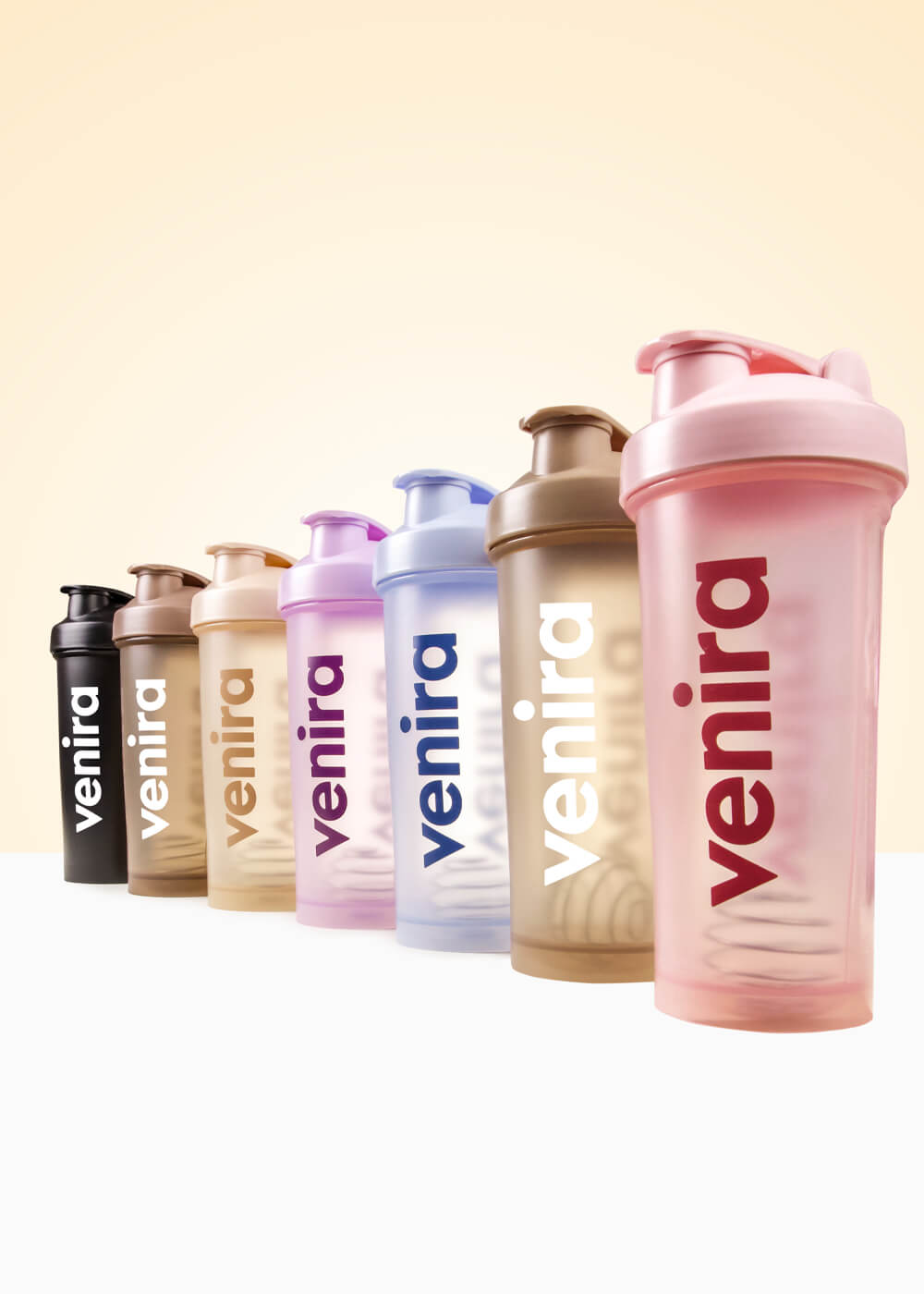 VENIRA shaker PRO s poutkem, modrý - 600 ml