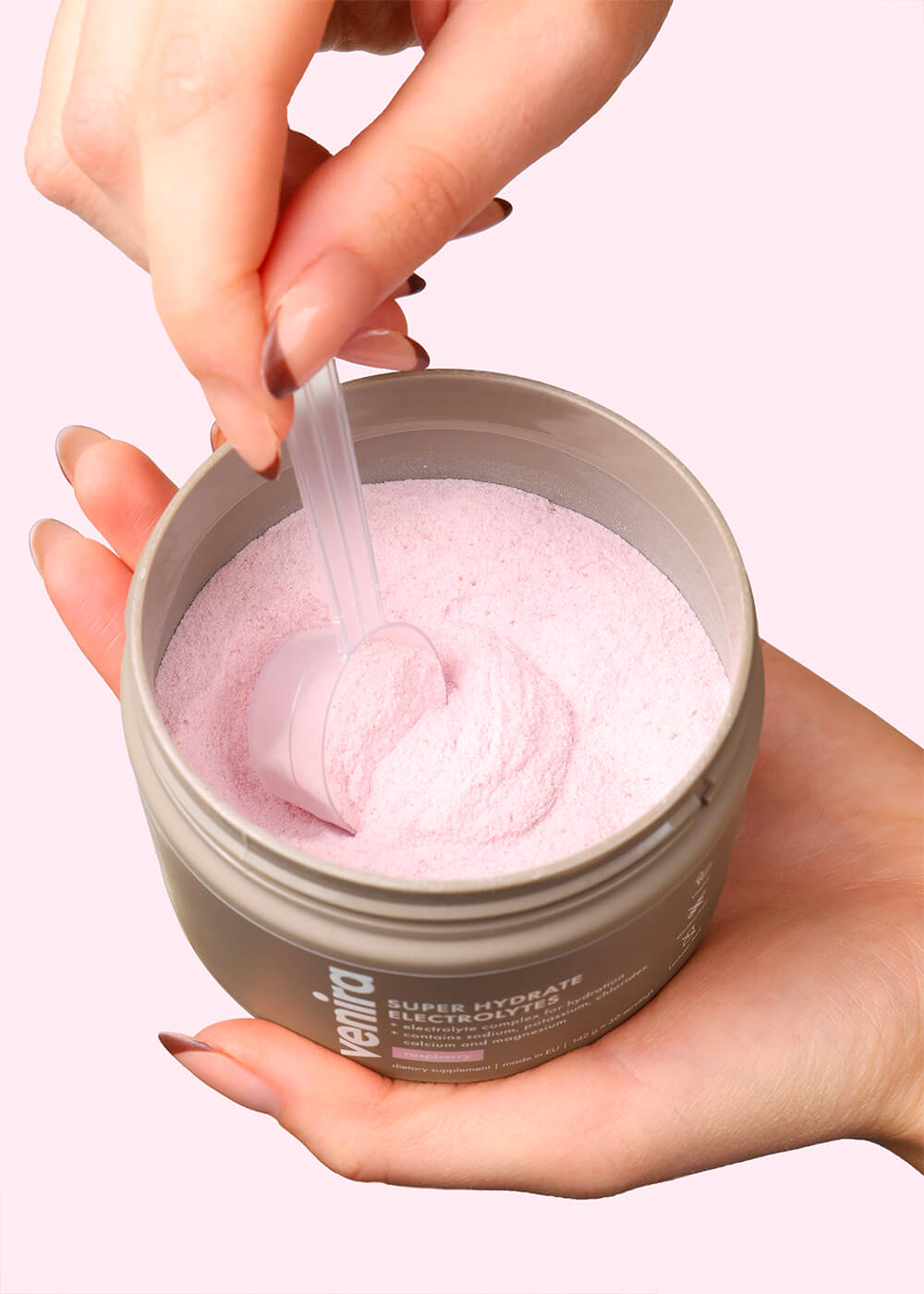 VENIRA super hydrate elektrolyty, malina, 142 g