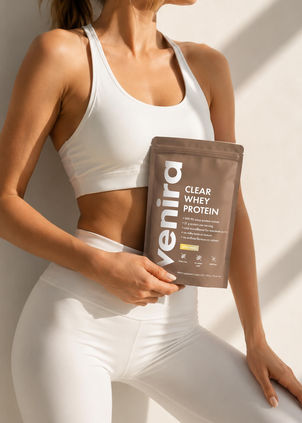 VENIRA clear whey protein, proteinová limonáda, piňakoláda, 500 g