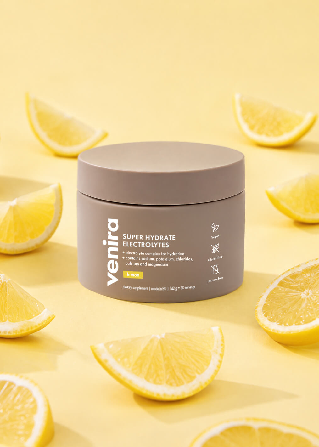 VENIRA super hydrate elektrolyty, citrus, 142 g