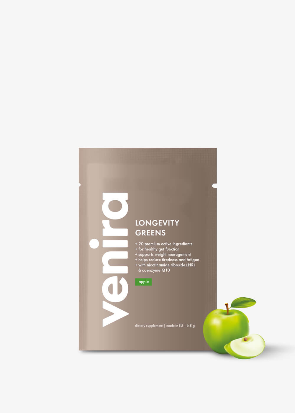 VENIRA longevity greens - vzorek, jablko, 6,8 g