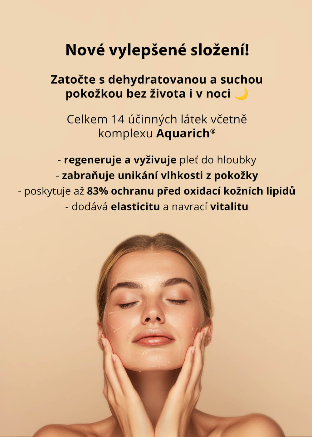 VENIRA hydratační noční krém, 50 ml