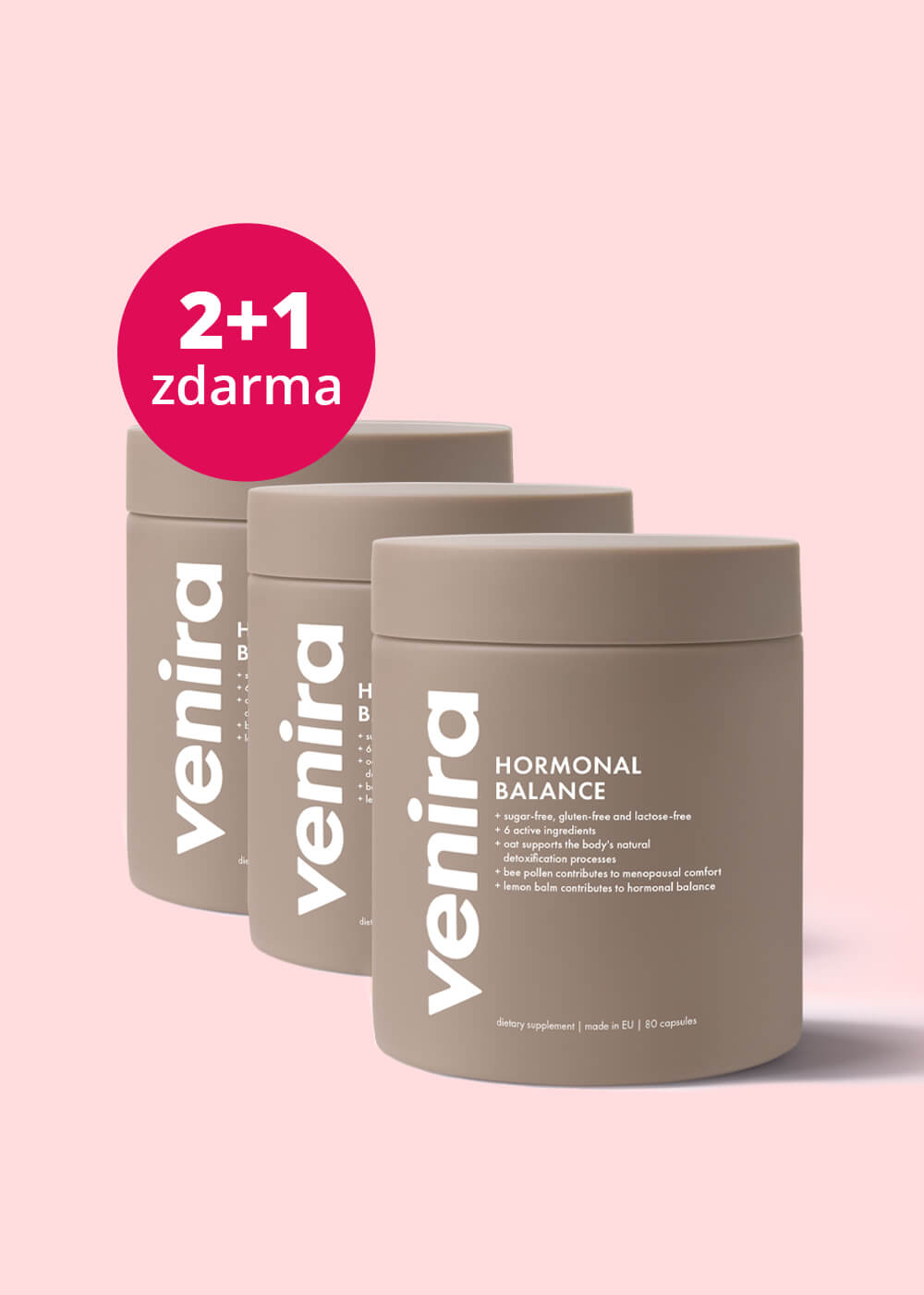 VENIRA hormonální rovnováha, balíček 2+1 zdarma