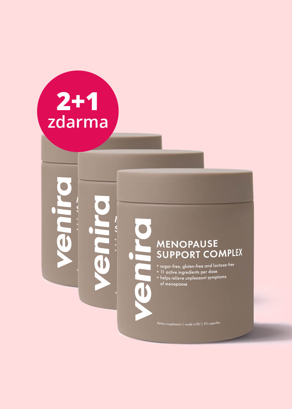 VENIRA menopauza, balíček 2+1 zdarma