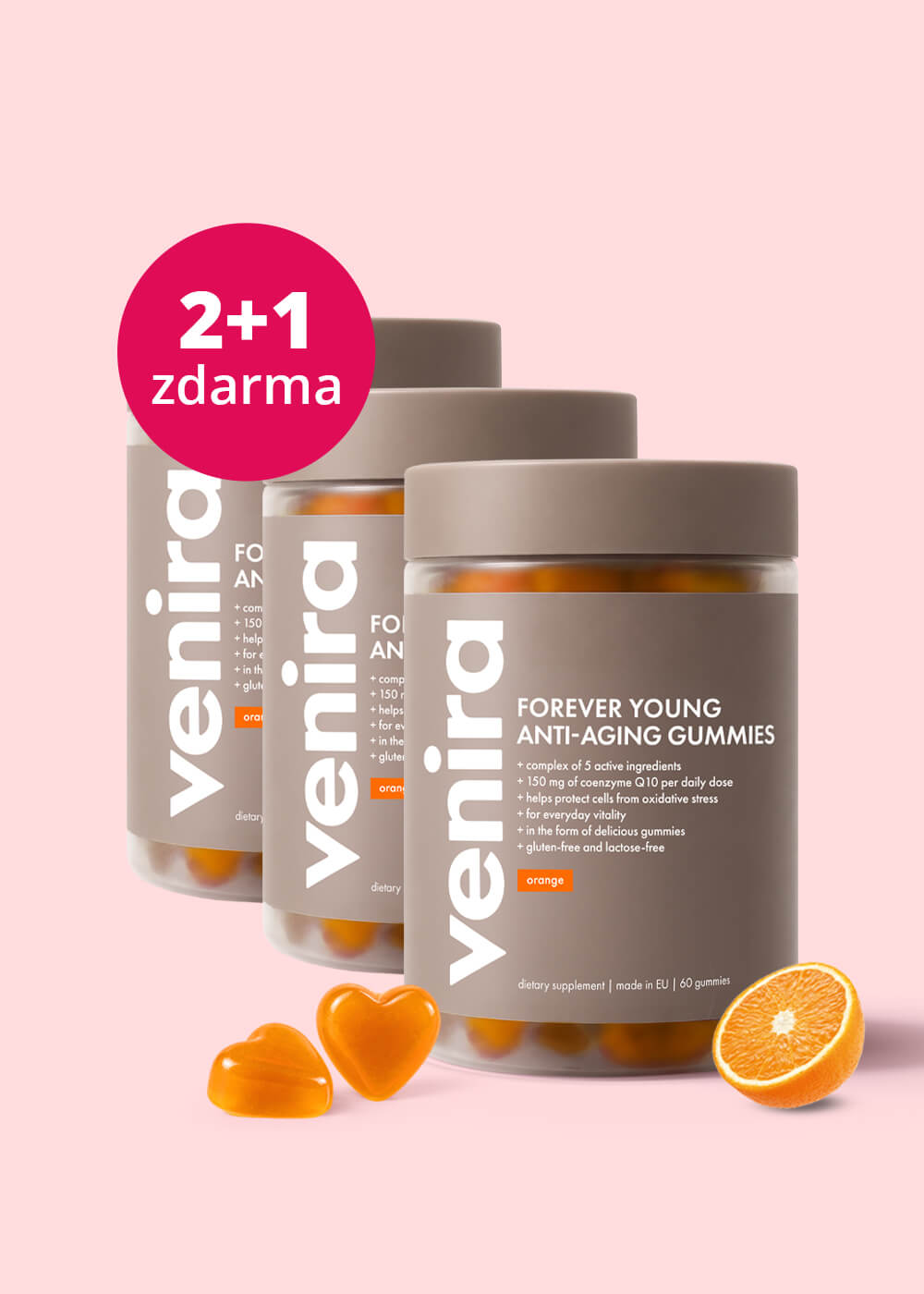 VENIRA forever young - anti-aging srdíčka