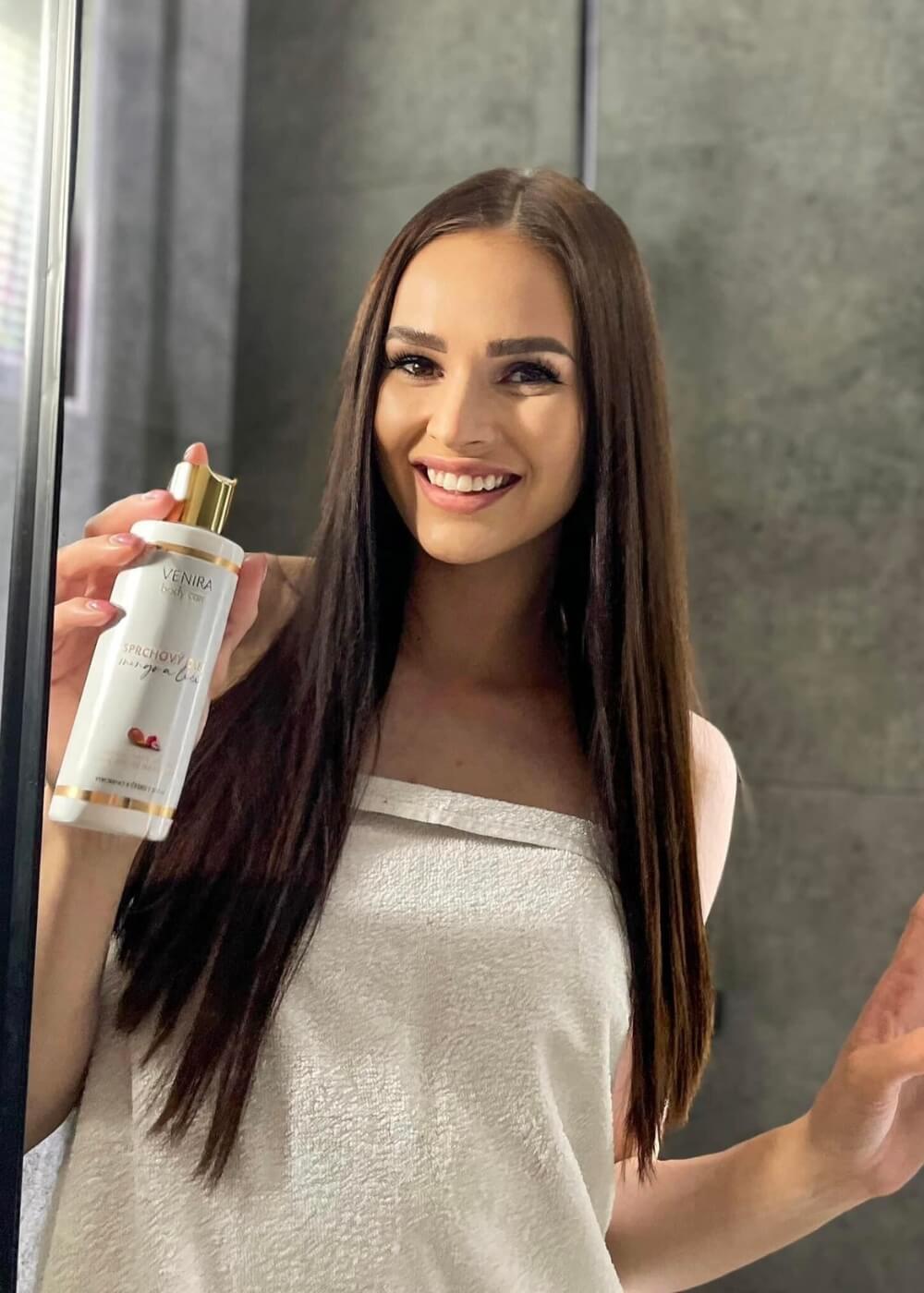 VENIRA sprchový olej, meruňka, 200 ml