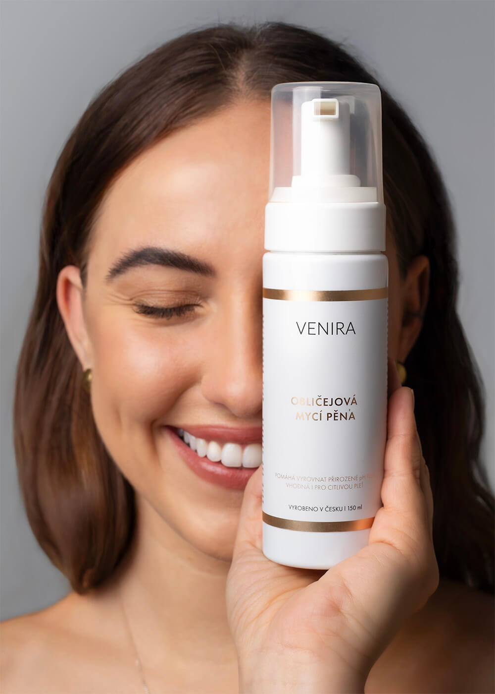 VENIRA obličejová mycí pěna, 150 ml
