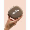 VENIRA pill box  tmavě hnědý