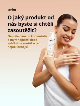 O další soutěži rozhodnete vy!🎁✨ Zajímá nás teda, o jaký produkt byste si chtěli zasoutěžit v naší další soutěži.✨ Může to...