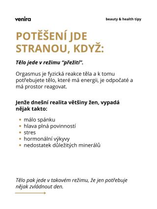 U spousty žen orgasmus nesouvisí jen s dotekem nebo technikou, ale hlavně s tím, v jakém stavu je hlava a tělo.📈...