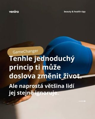 Tato malá změna v mindsetu tě může posunout mílovými kroky 🤩 #venira