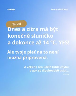 Ulož si tenhle post, až na tebe přijde jarní tlak ✅ Konečně se totiž po dlouhé zimě můžeme těšit na teplejší a slunečnější...