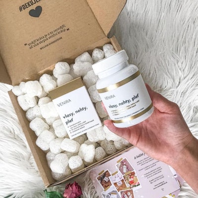 Kapsule pre vlasy, nechty a pleť - 40