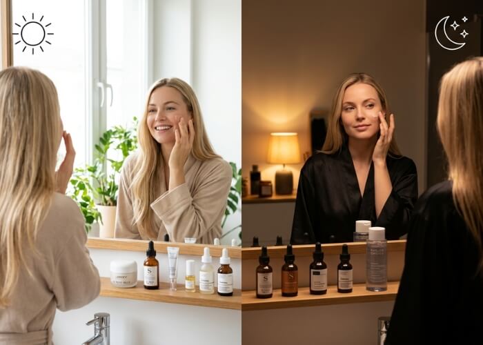 Ranná a večerná skincare - aké produkty sú úplný základ a na čo si dať pozor?