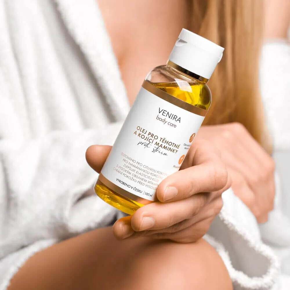 Olej pre tehotne a dojciace