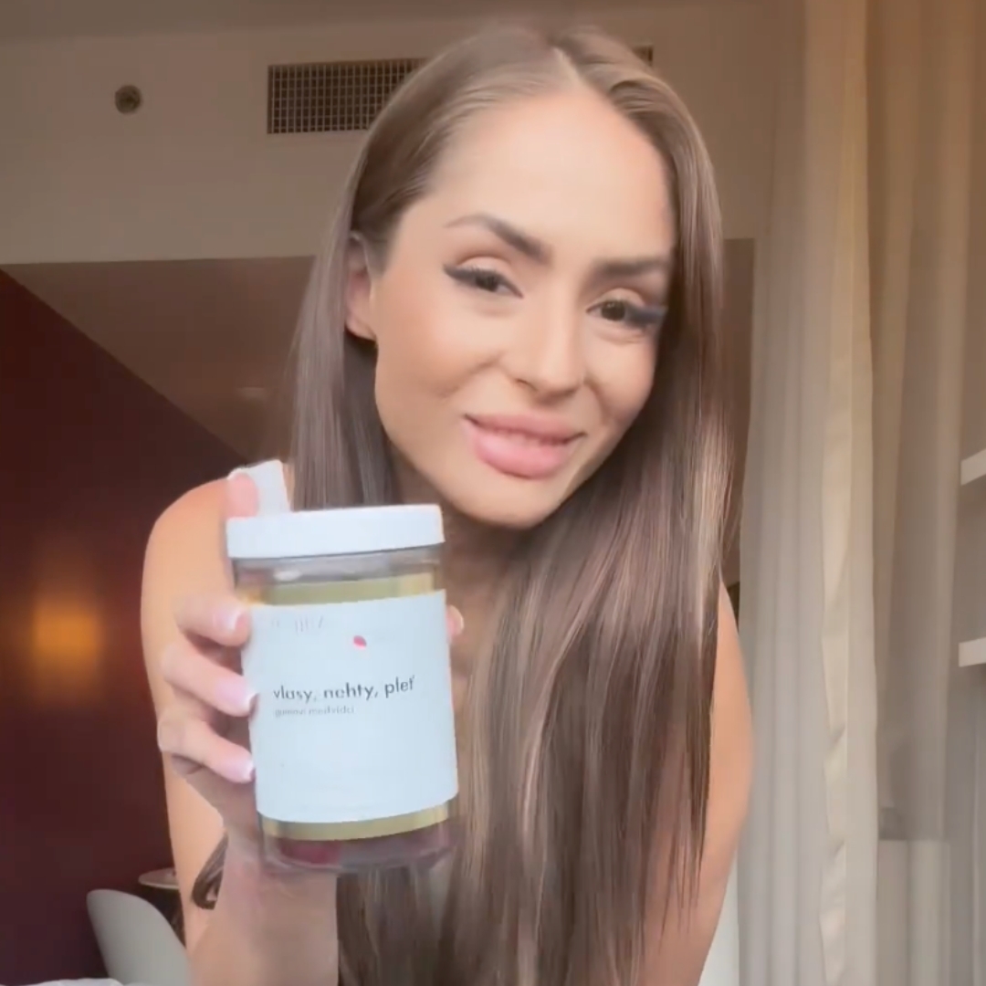 VENIRA gumové medvedíky pre vlasy, nechty a pleť