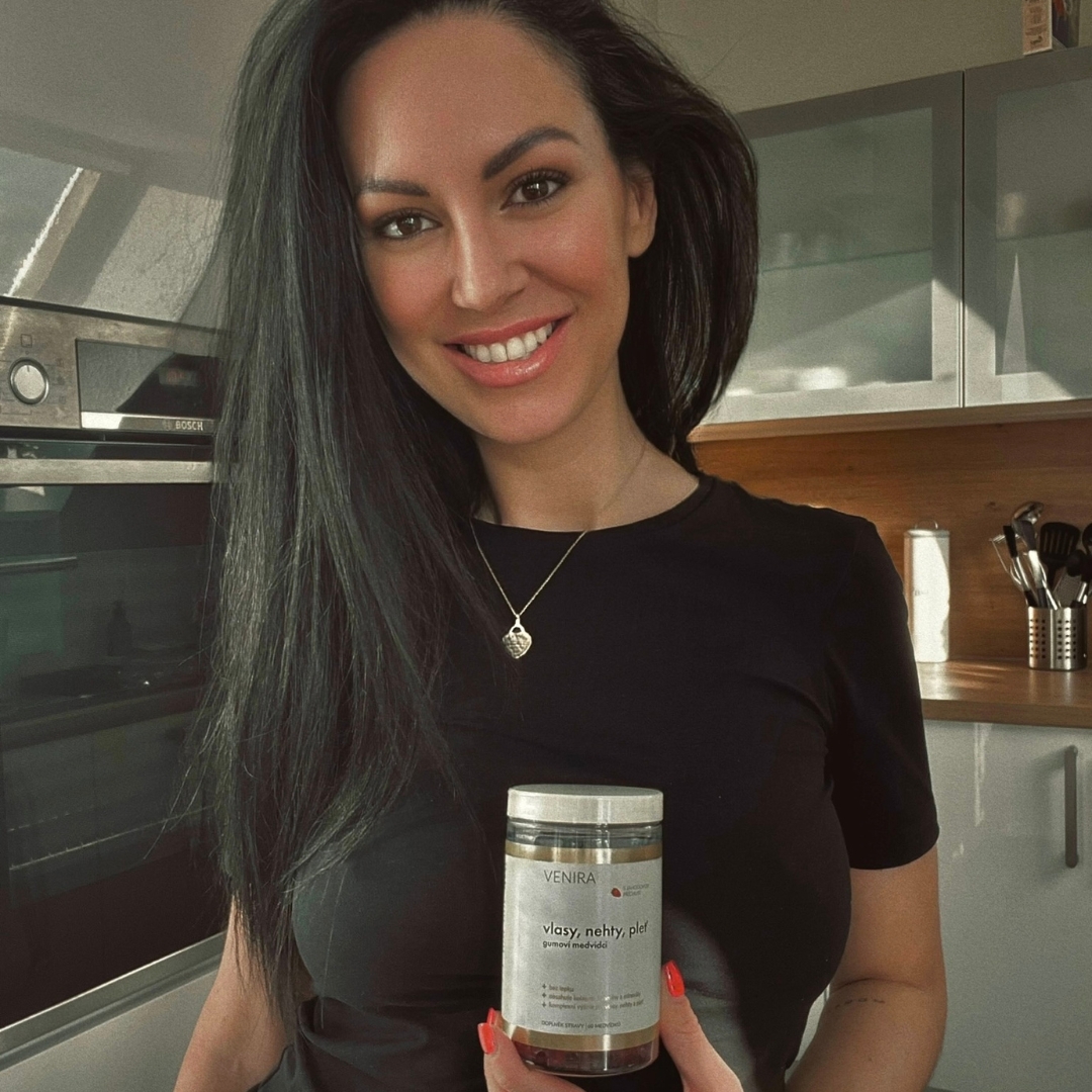 VENIRA gumové medvedíky pre vlasy, nechty a pleť