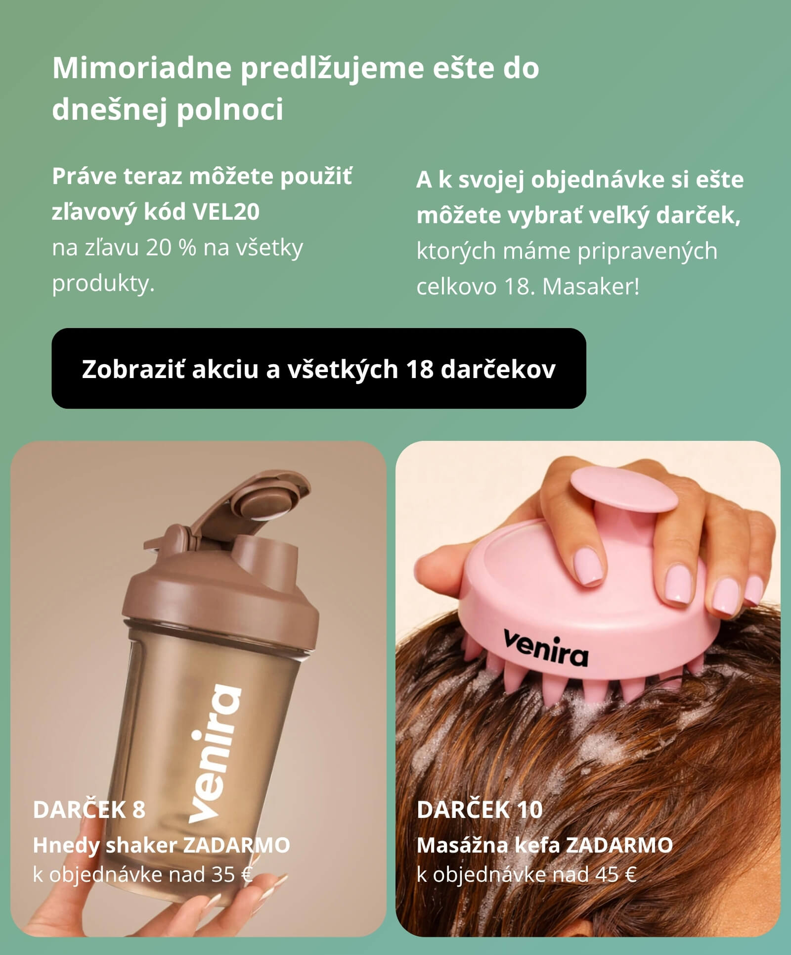 Prírodná kozmetika a doplnky stravy Venira