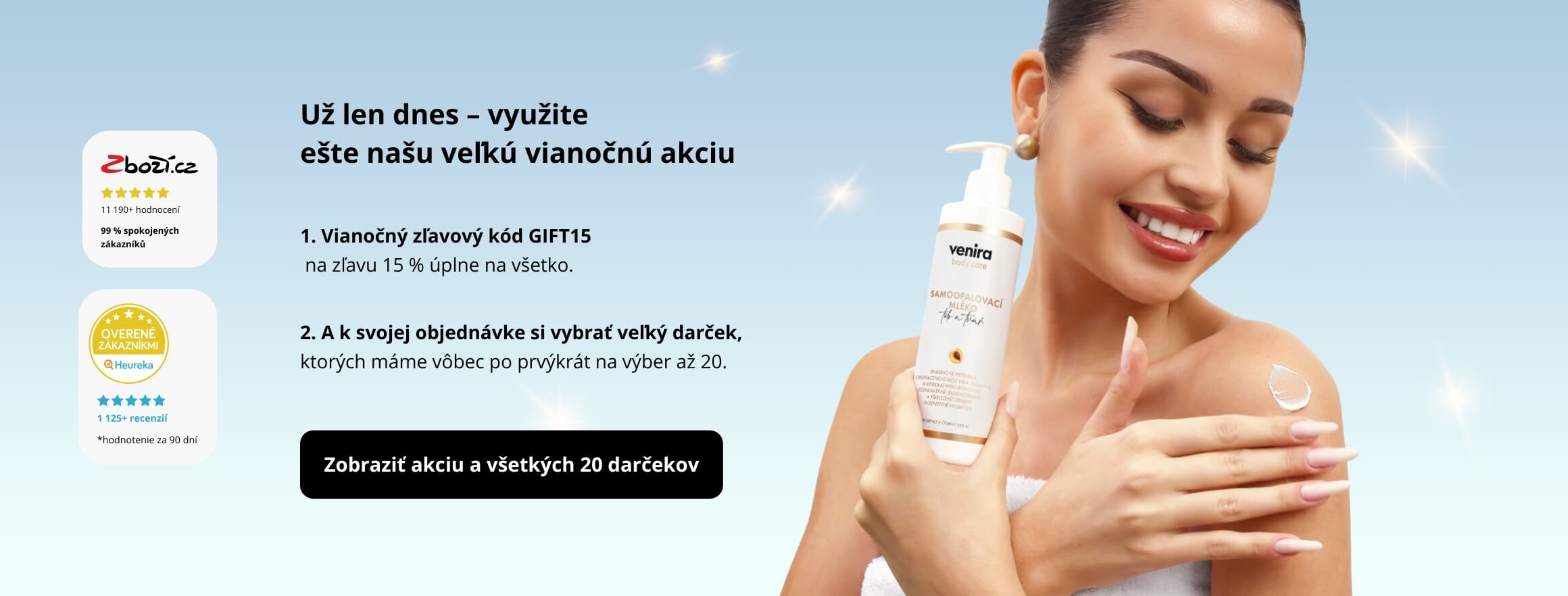 Prírodná kozmetika a doplnky stravy Venira