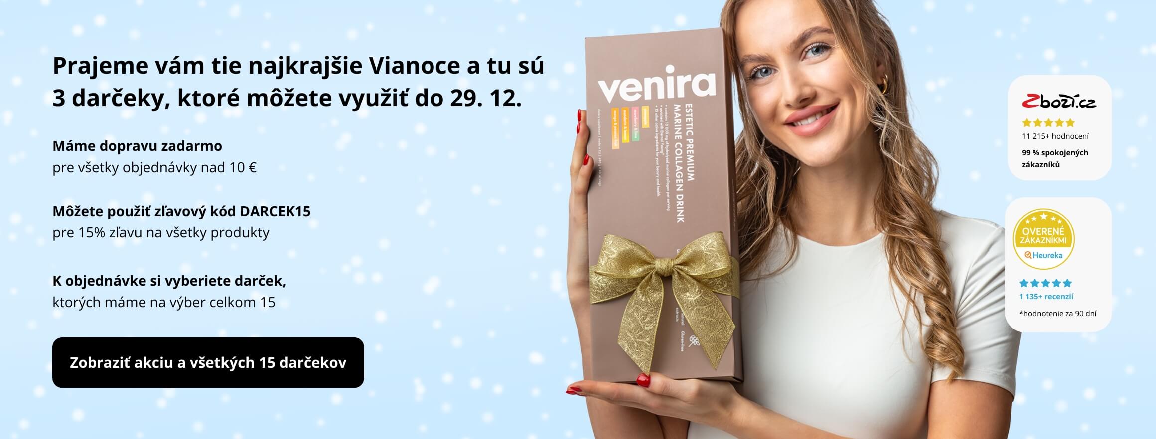 Prírodná kozmetika a doplnky stravy Venira