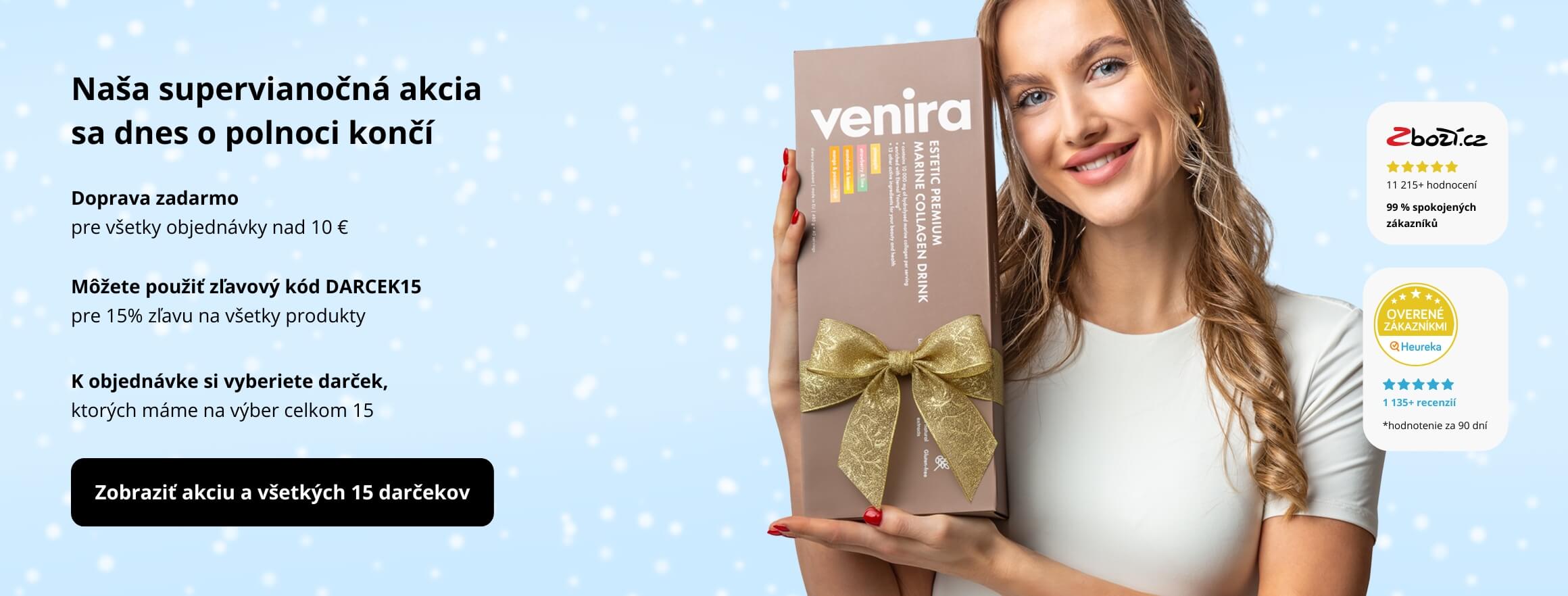 Prírodná kozmetika a doplnky stravy Venira