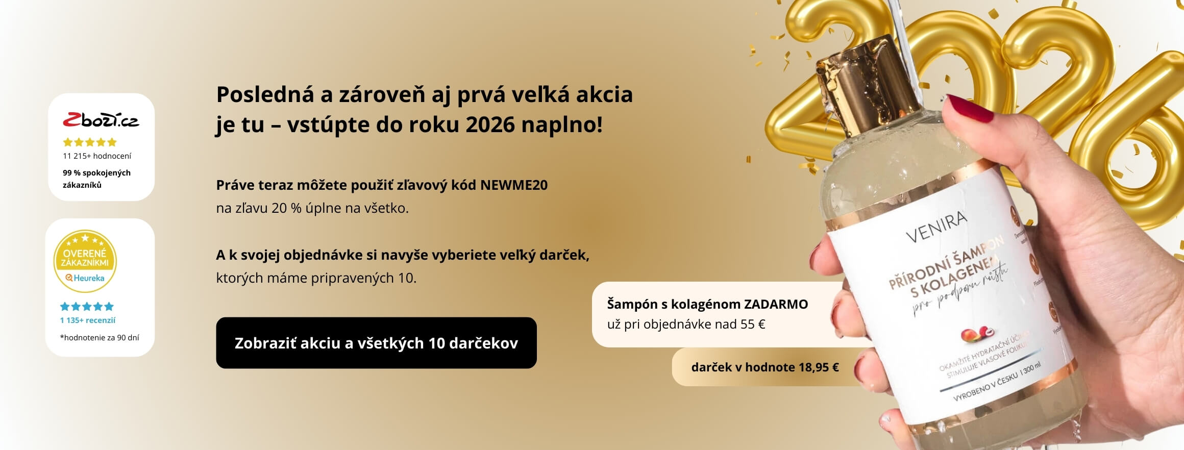 Prírodná kozmetika a doplnky stravy Venira