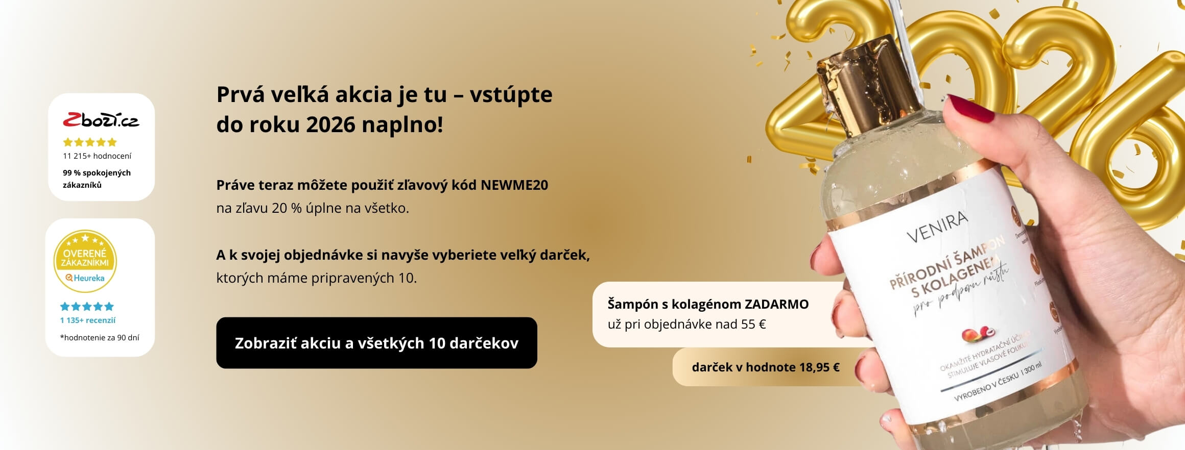 Prírodná kozmetika a doplnky stravy Venira