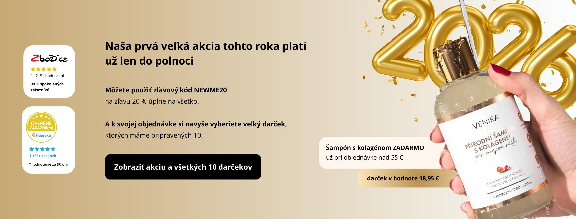 Prírodná kozmetika a doplnky stravy Venira