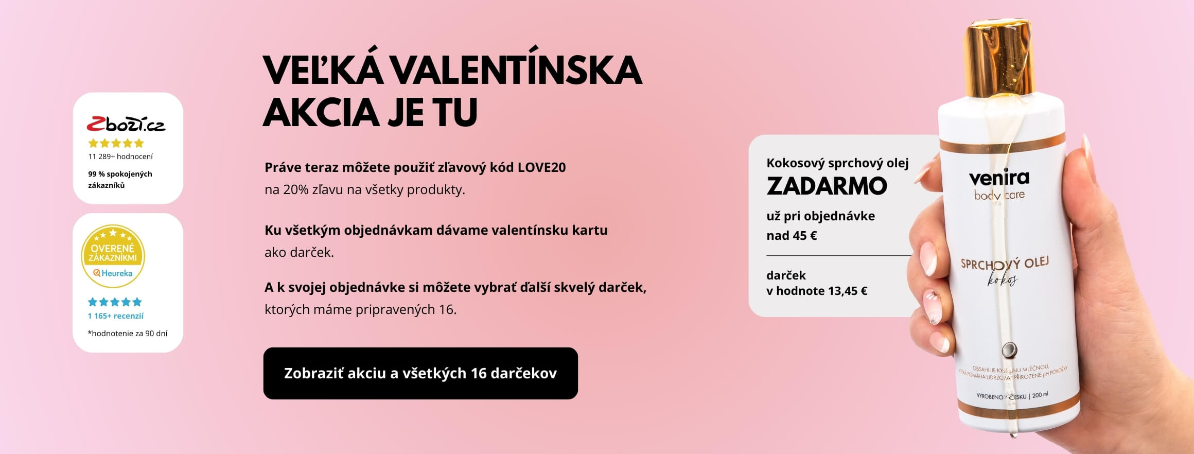 Prírodná kozmetika a doplnky stravy Venira