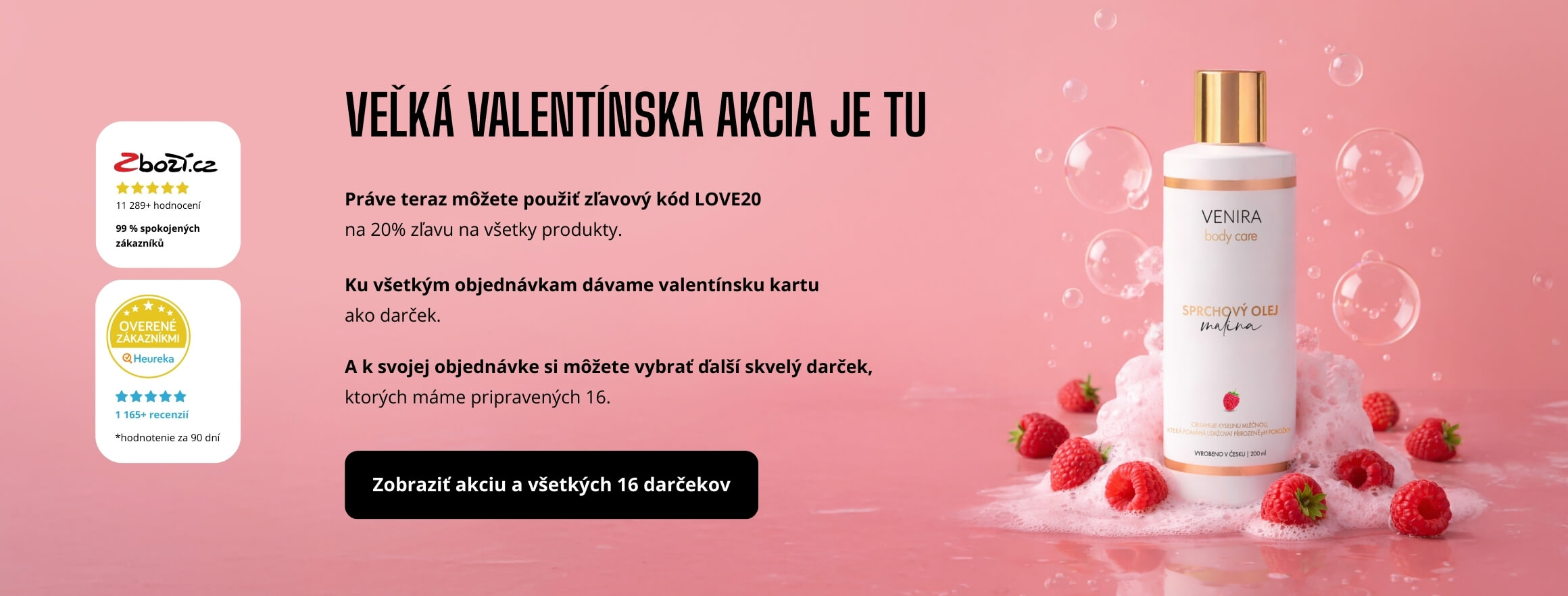 Prírodná kozmetika a doplnky stravy Venira