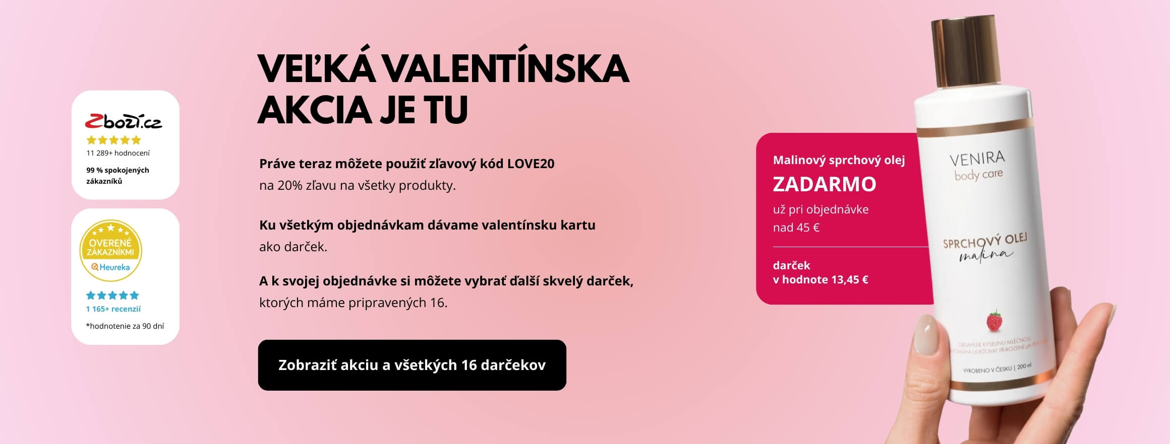 Prírodná kozmetika a doplnky stravy Venira