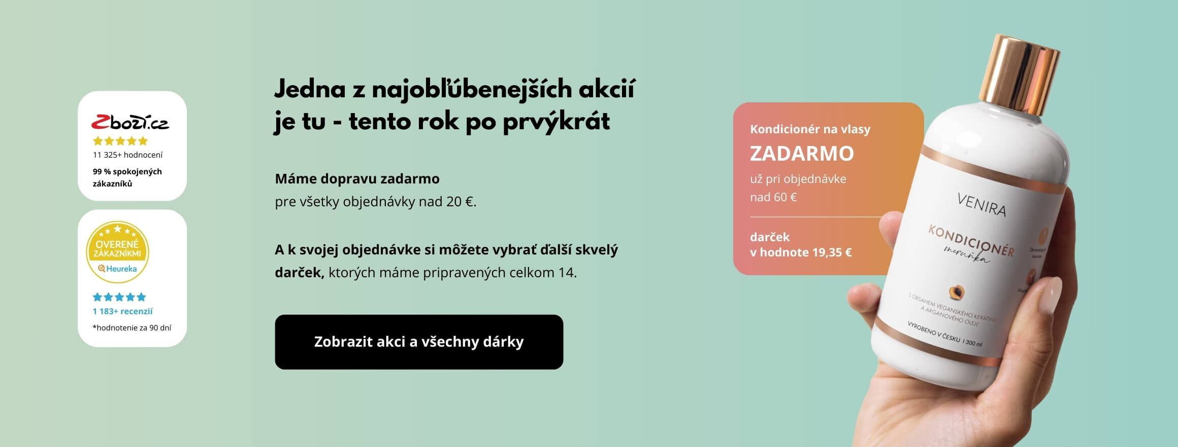 Prírodná kozmetika a doplnky stravy Venira