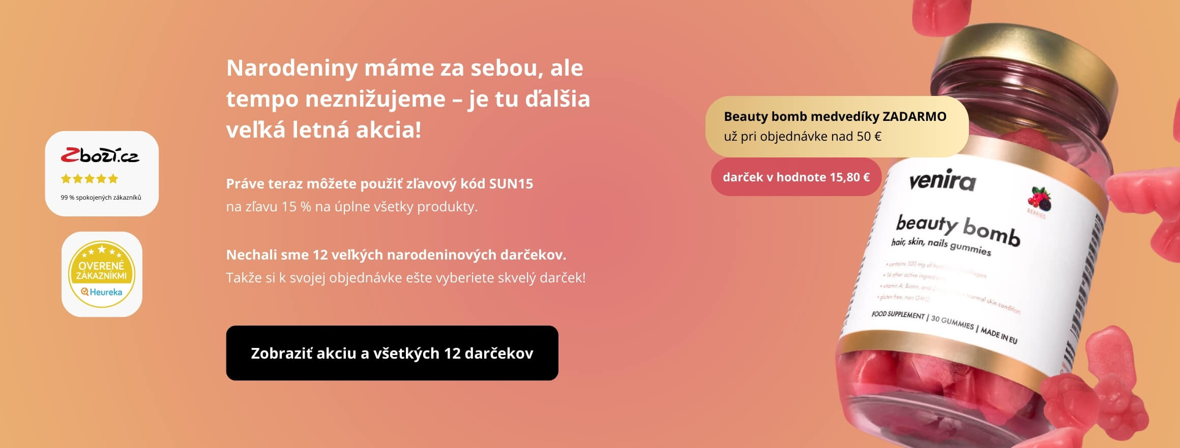 Prírodná kozmetika a doplnky stravy Venira