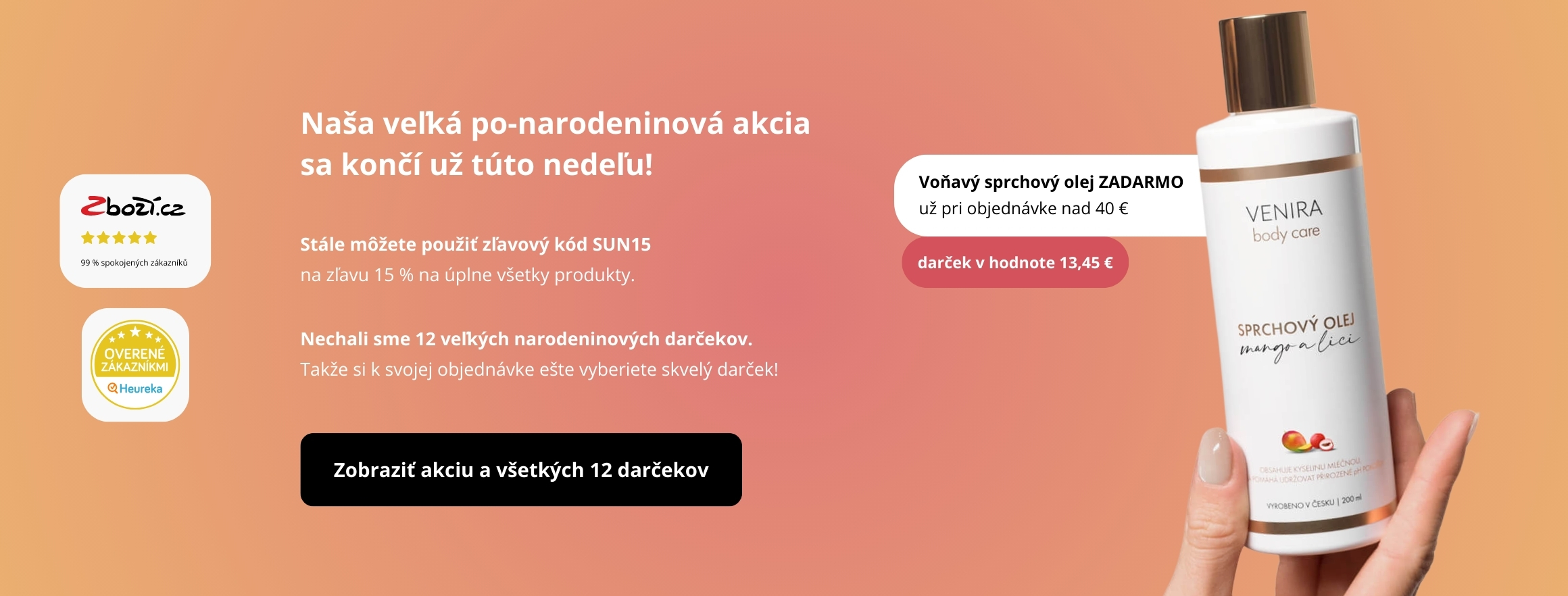 Prírodná kozmetika a doplnky stravy Venira